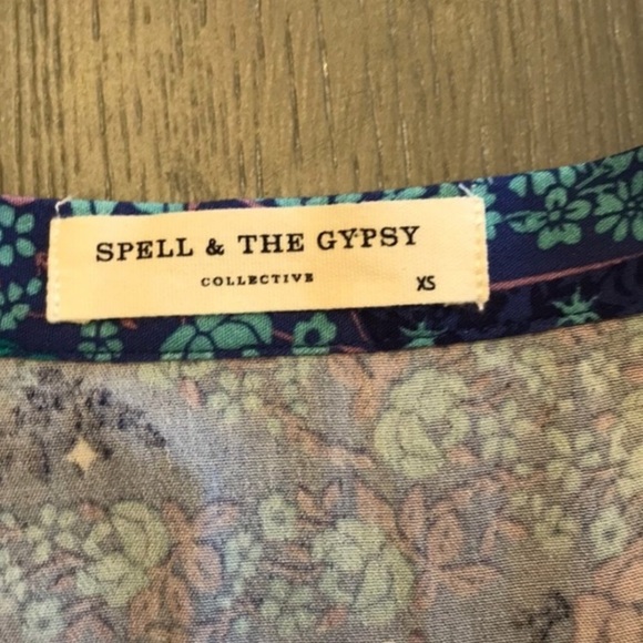 Spell & The Gypsy City Lights Mini Skirt - Picture 6 of 12